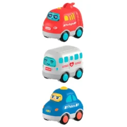 Alfombra de juegos con 3 coches