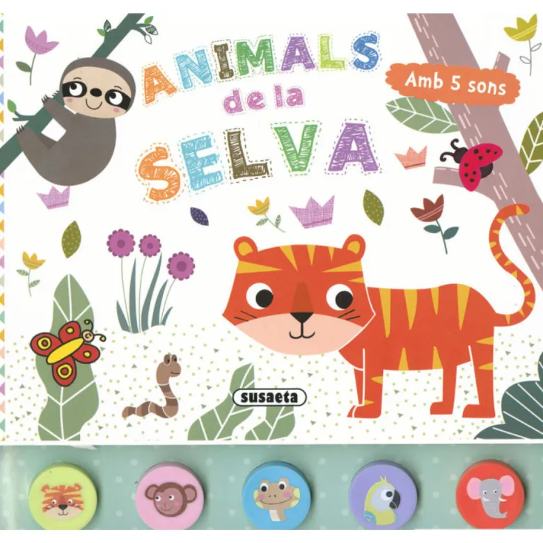 ANIMALS DE LA SELVA (amb 5 sons)
