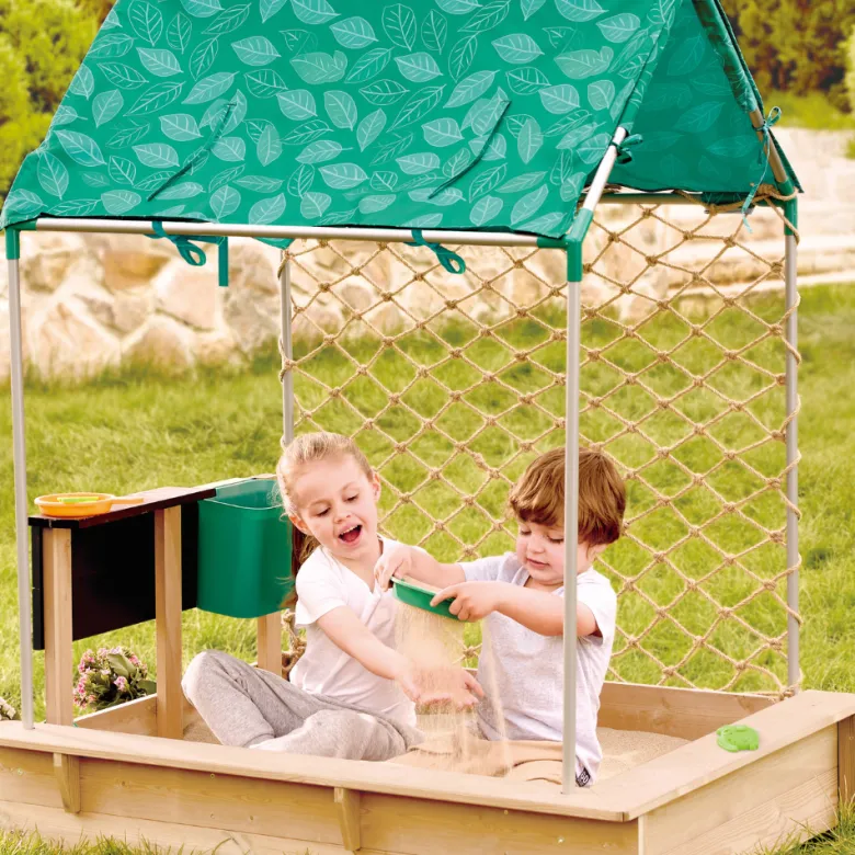 Arenero Infantil Multifunción de Madera