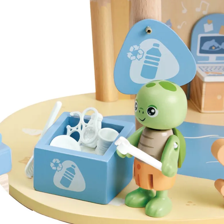Base de rescate en el océano - Green Planet Explorers