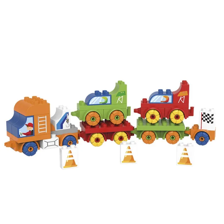 Bloques de construcción BIO – Camión transportador de vehículos