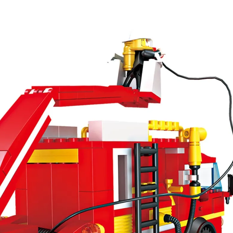 Bloques de construcción camión de bomberos – 328 piezas