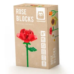Bloques de construcción flores clásicas – rosa de 95 piezas