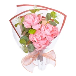 Bloques de construcción ramo de flores rosas – 234 piezas