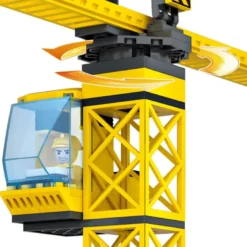 Bloques de construcción zona en obras – 804 piezas