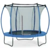 Cama elástica reversible azul y lima 305cm