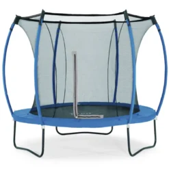 Cama elástica reversible azul y lima 305cm