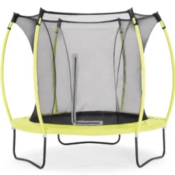 Cama elástica reversible azul y lima 305cm