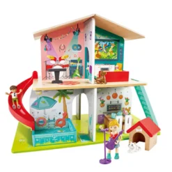 Casita de muñecos con efectos de sonido Rock and Slide