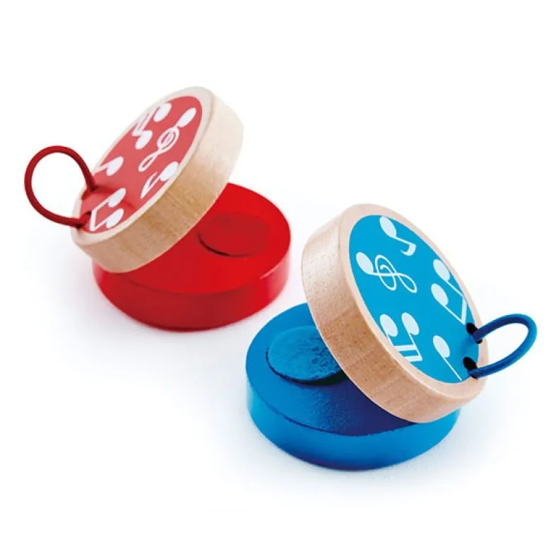 Castañuelas de madera para niños – juguete musical infantil