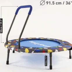 Centro de actividades 3 en 1 y trampolín