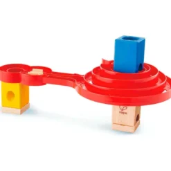 Circuito de Canicas de Madera Doble Espiral – Quadrilla