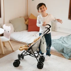 Cochecito plegable para muñecas & muñecos de 45cm