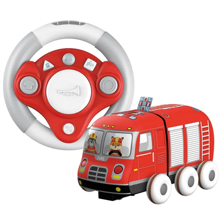 Coche de bomberos blando con radiocontrol