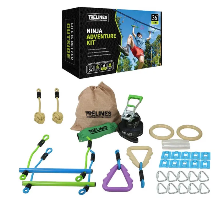 Columpio Ninja Combo de 15 metros - Trelines