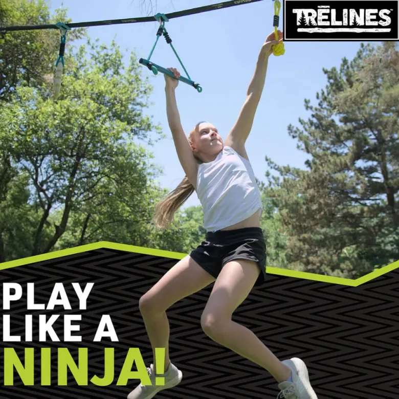 Columpio Ninja Combo de 15 metros - Trelines