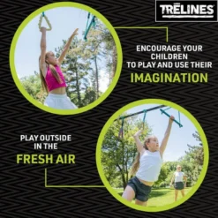 Columpio Ninja Combo de 15 metros - Trelines