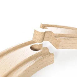 Conjunto de vías para ampliar circuitos de tren – 24 piezas