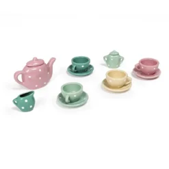 Conjunto 13 piezas de cerámica para jugar a tomar el té