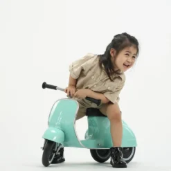 Correpasillos moto scooter clásica - Color Menta