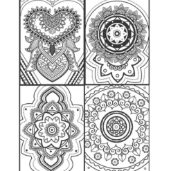 Cuaderno para colorear mandalas clásicos