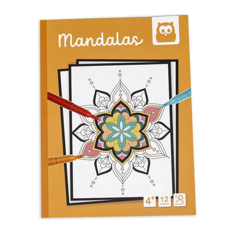Cuaderno para colorear mandalas clásicos