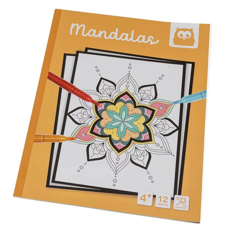 Cuaderno para colorear mandalas clásicos