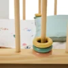 Cuna mecedora de madera