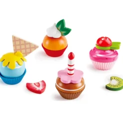 Cupcakes de madera