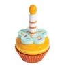 Cupcakes de madera para jugar a construir y crear