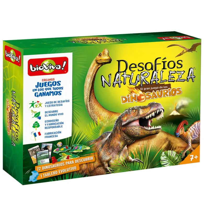 Desafíos de la naturaleza. El gran juego de los dinosaurios