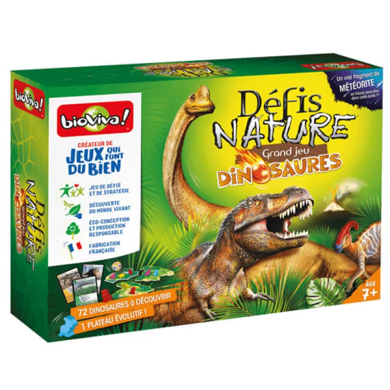 Desafíos de la naturaleza. El gran juego de los dinosaurios - Italiano