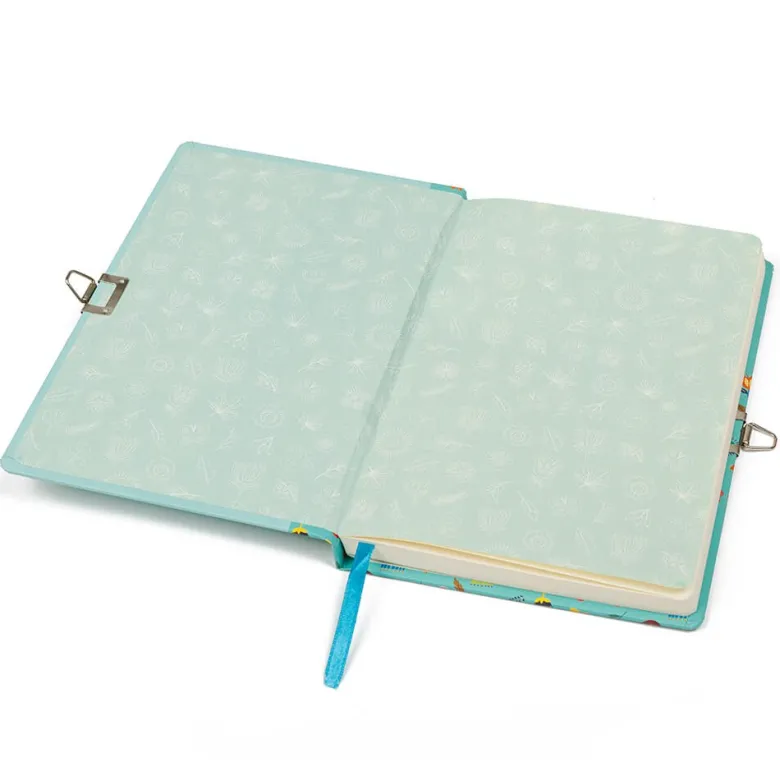 Diario secreto con candado y 2 llaves