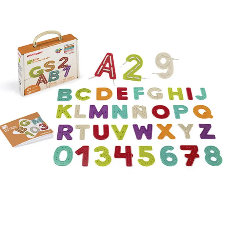 Eco Activity ABC letras para coser