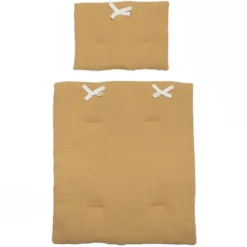 Edredón- Almohada Muñeca Bobble- Mostaza