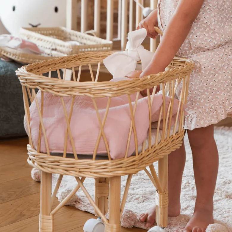 Edredón- Almohada Muñeca Bobble- Rosa