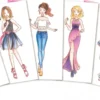 Estuche de dibujo para pequeños diseñadores de moda - Fashion Studio