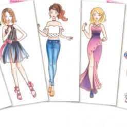 Estuche de dibujo para pequeños diseñadores de moda - Fashion Studio