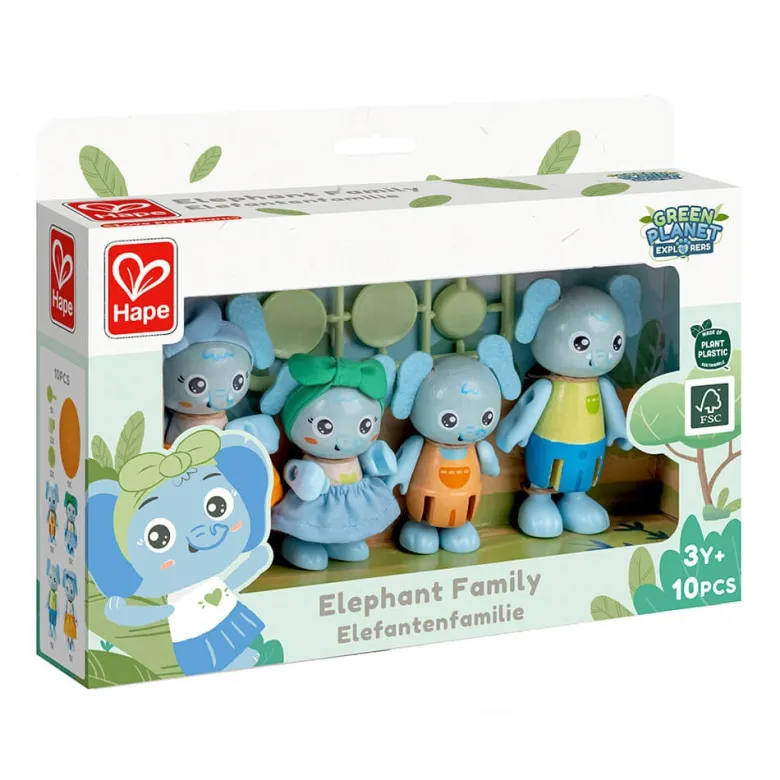 Familia de Elefantes – Green Planet Explorers