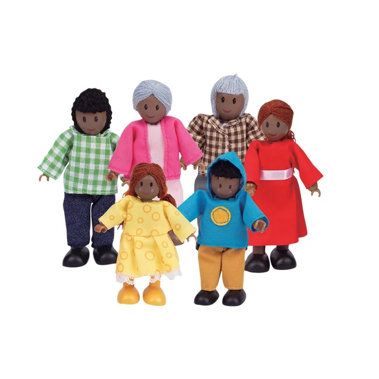 Familia Feliz Afroamericana