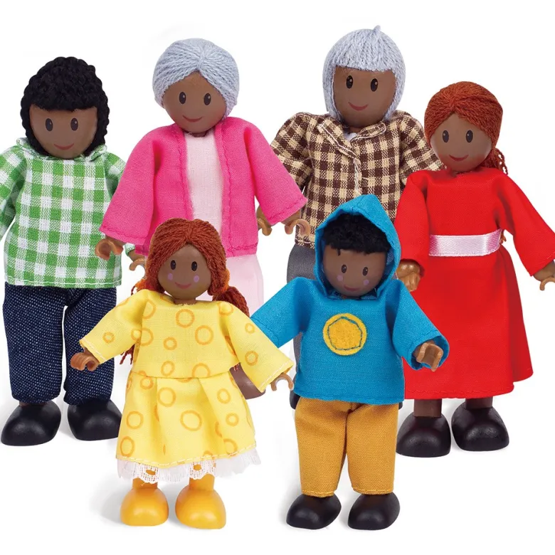 Familia Feliz Afroamericana