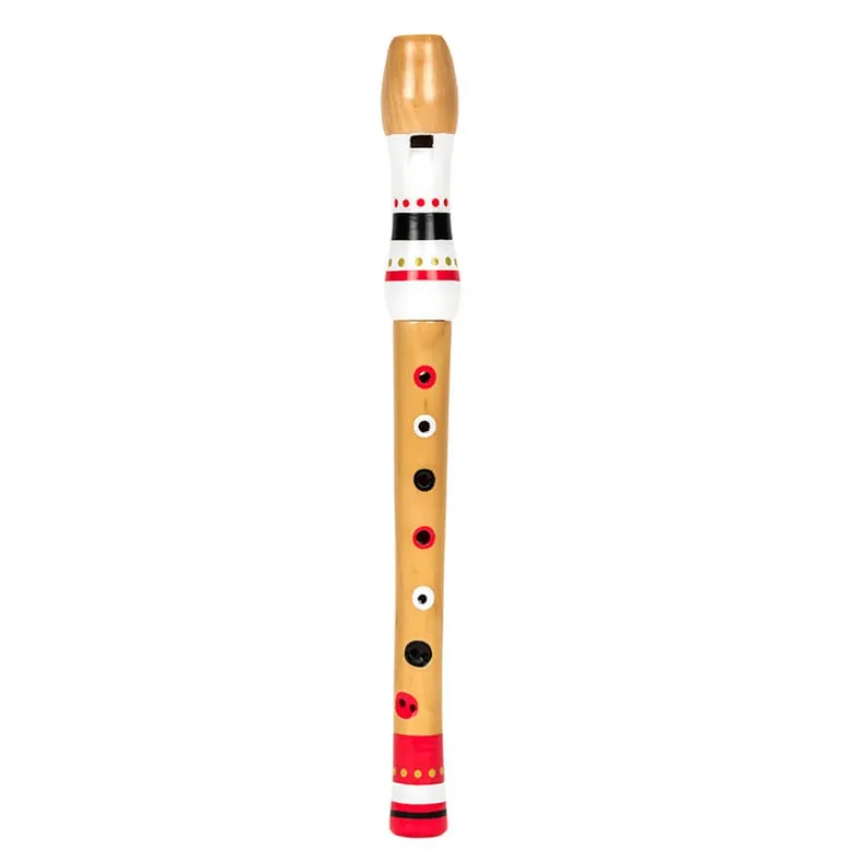 Flauta de madera