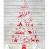 Formas cortadas navidad