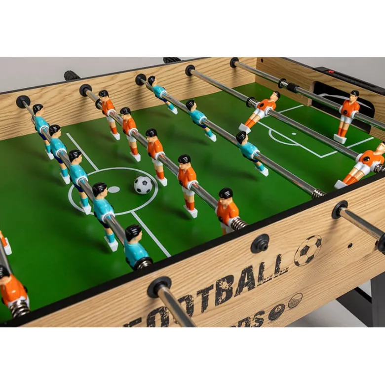 Futbolín y billar plegable 2 en 1