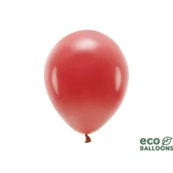 Globos rojo eco 100 unidades