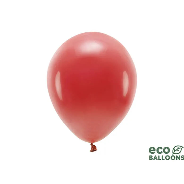 Globos rojo eco 100 unidades