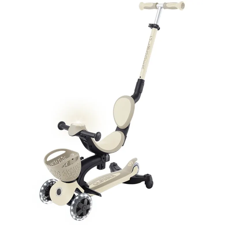 Go Up Baby Lights 360 – Patinete Evolutivo con Luces (Taupe)