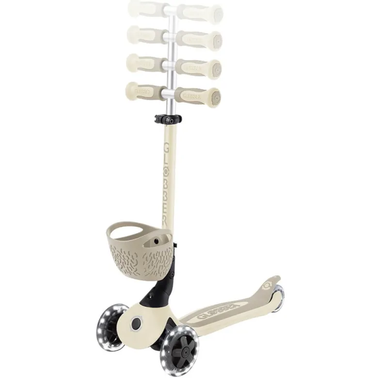 Go Up Baby Lights 360 – Patinete Evolutivo con Luces (Taupe)