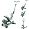Go Up Baby Lights 360 – Patinete Evolutivo con Luces (Sage/Oliva)