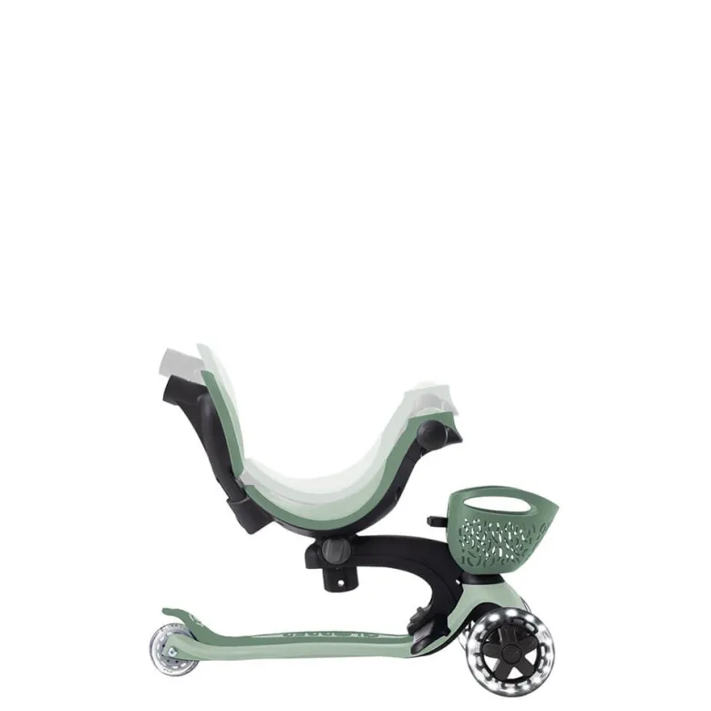 Go Up Baby Lights 360 – Patinete Evolutivo con Luces (Sage/Oliva)
